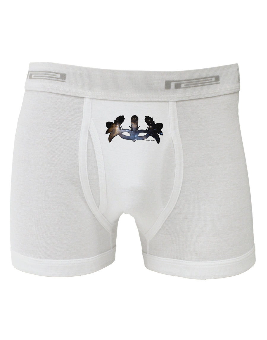 Galaxy Masquerade Mask Boxer Briefs by TooLoud-Boxer Briefs-TooLoud-White-Small-Davson Sales