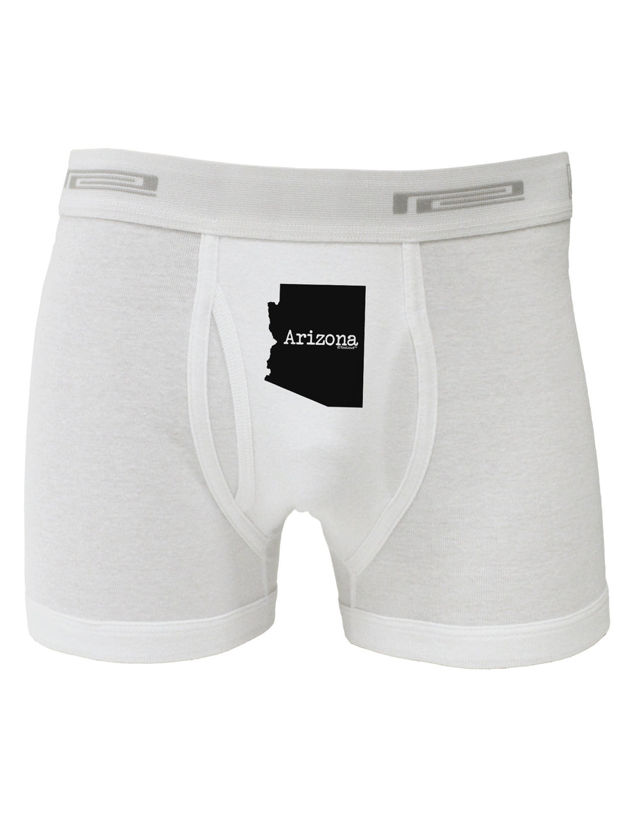 Arizona - United States Shape Boxer Briefs by TooLoud-Boxer Briefs-TooLoud-White-Small-Davson Sales