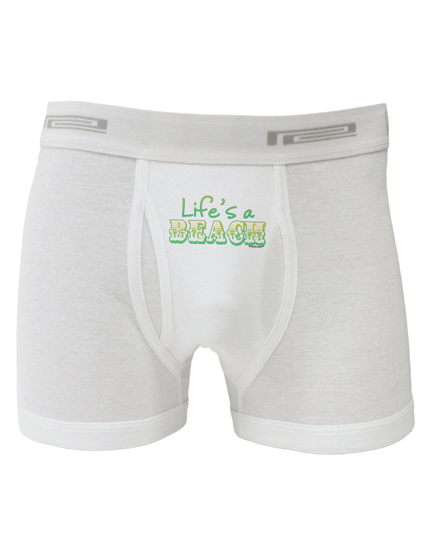 Lifes a Beach Color Boxer Briefs by TooLoud-Boxer Briefs-TooLoud-White-Small-Davson Sales