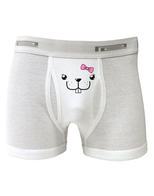 Kyu-T Face - Bucklette Cute Girl Beaver Boxer Briefs-Boxer Briefs-TooLoud-White-Small-Davson Sales