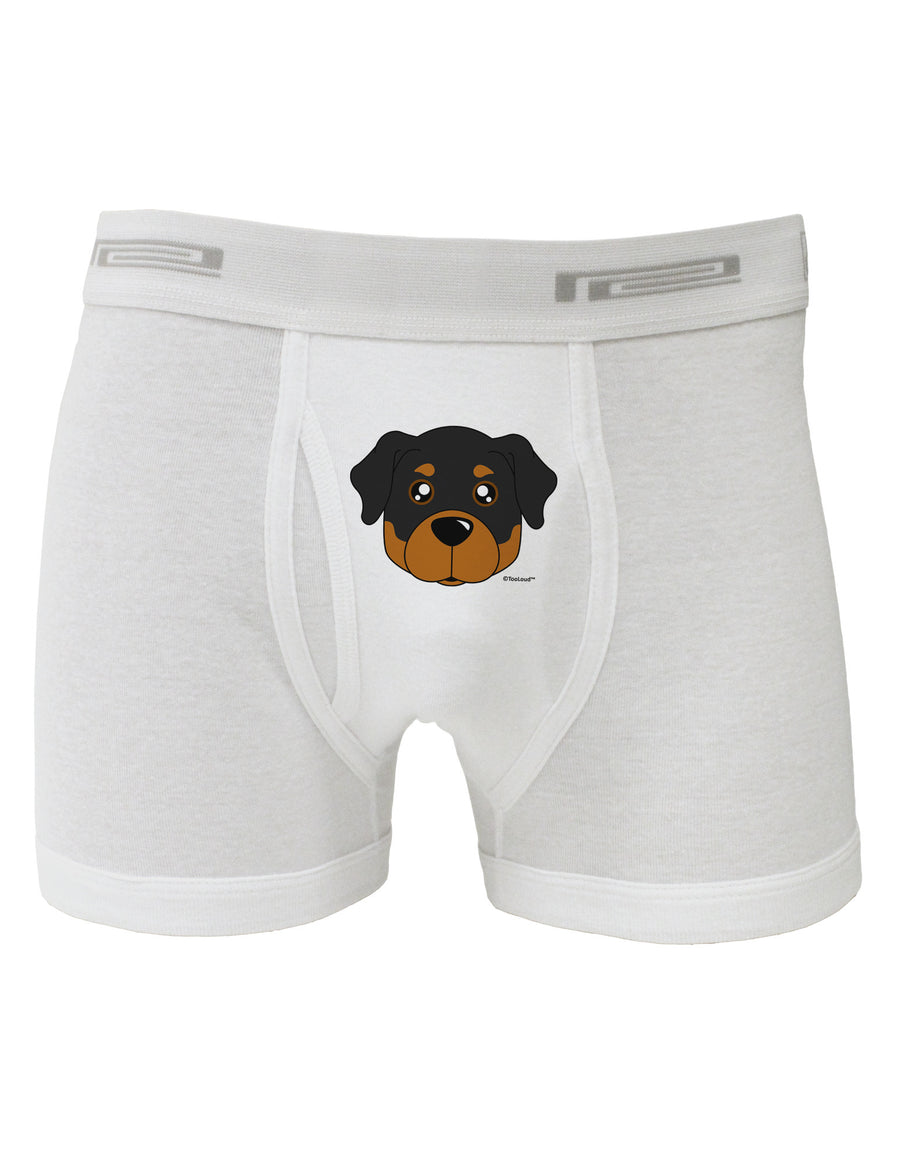 Cute Rottweiler Dog Boxer Briefs by TooLoud-Boxer Briefs-TooLoud-White-Small-Davson Sales