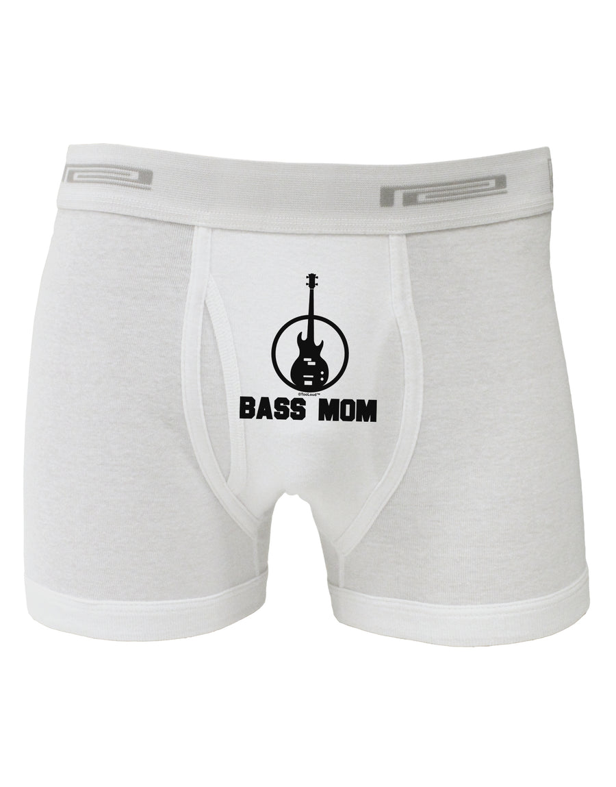 Bass Mom - Mother's Day Design Boxer Briefs-Boxer Briefs-TooLoud-White-Small-Davson Sales