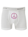 Peace Sign Hearts Boxer Briefs-Boxer Briefs-TooLoud-White-Small-Davson Sales