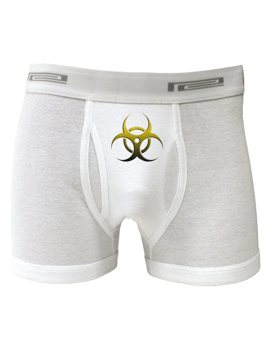 Biohazard Symbol Yellow Stone Apocalypse Boxer Briefs-Boxer Briefs-TooLoud-White-Small-Davson Sales