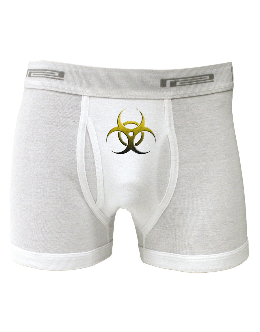 Biohazard Symbol Yellow Stone Apocalypse Boxer Briefs-Boxer Briefs-TooLoud-White-Small-Davson Sales