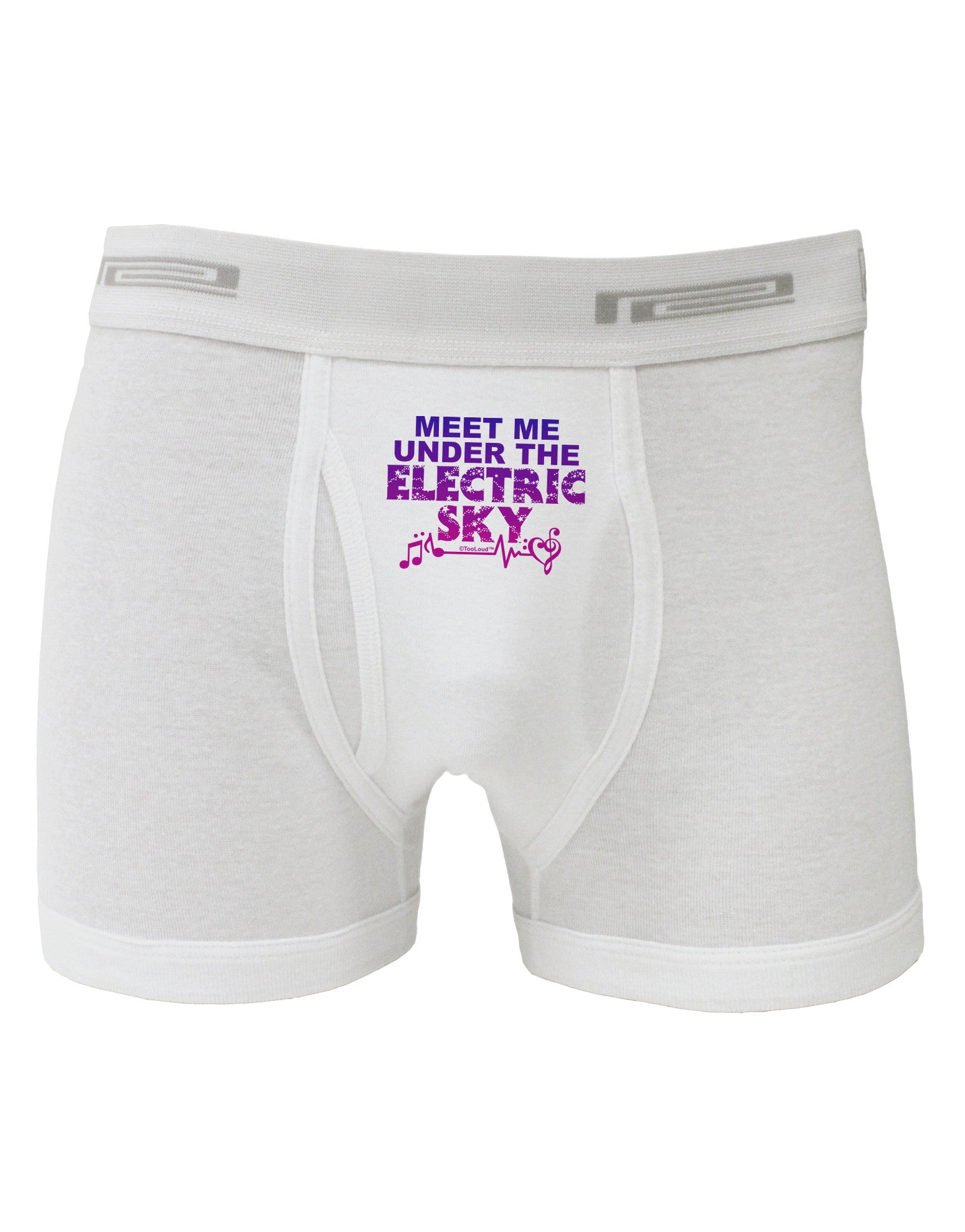 Electric Sky Color Boxer Briefs-Boxer Briefs-TooLoud-White-Small-Davson Sales