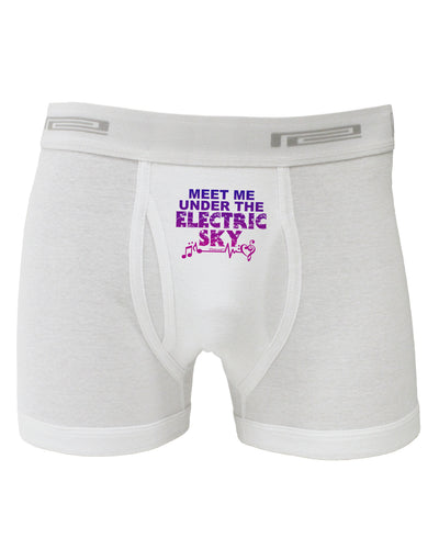 Electric Sky Color Boxer Briefs-Boxer Briefs-TooLoud-White-Small-Davson Sales