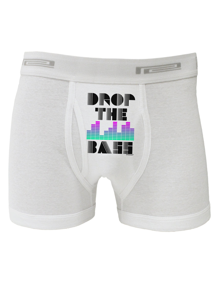 Drop the Bass Boxer Briefs-Boxer Briefs-TooLoud-White-Small-Davson Sales