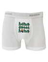 Home Sweet Home - Arizona - Cactus and State Flag Boxer Briefs by TooLoud-Boxer Briefs-TooLoud-White-Small-Davson Sales