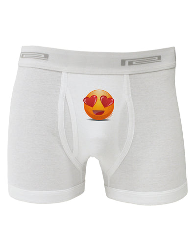 Heart Eye Emoji Boxer Briefs-Boxer Briefs-TooLoud-White-Small-Davson Sales