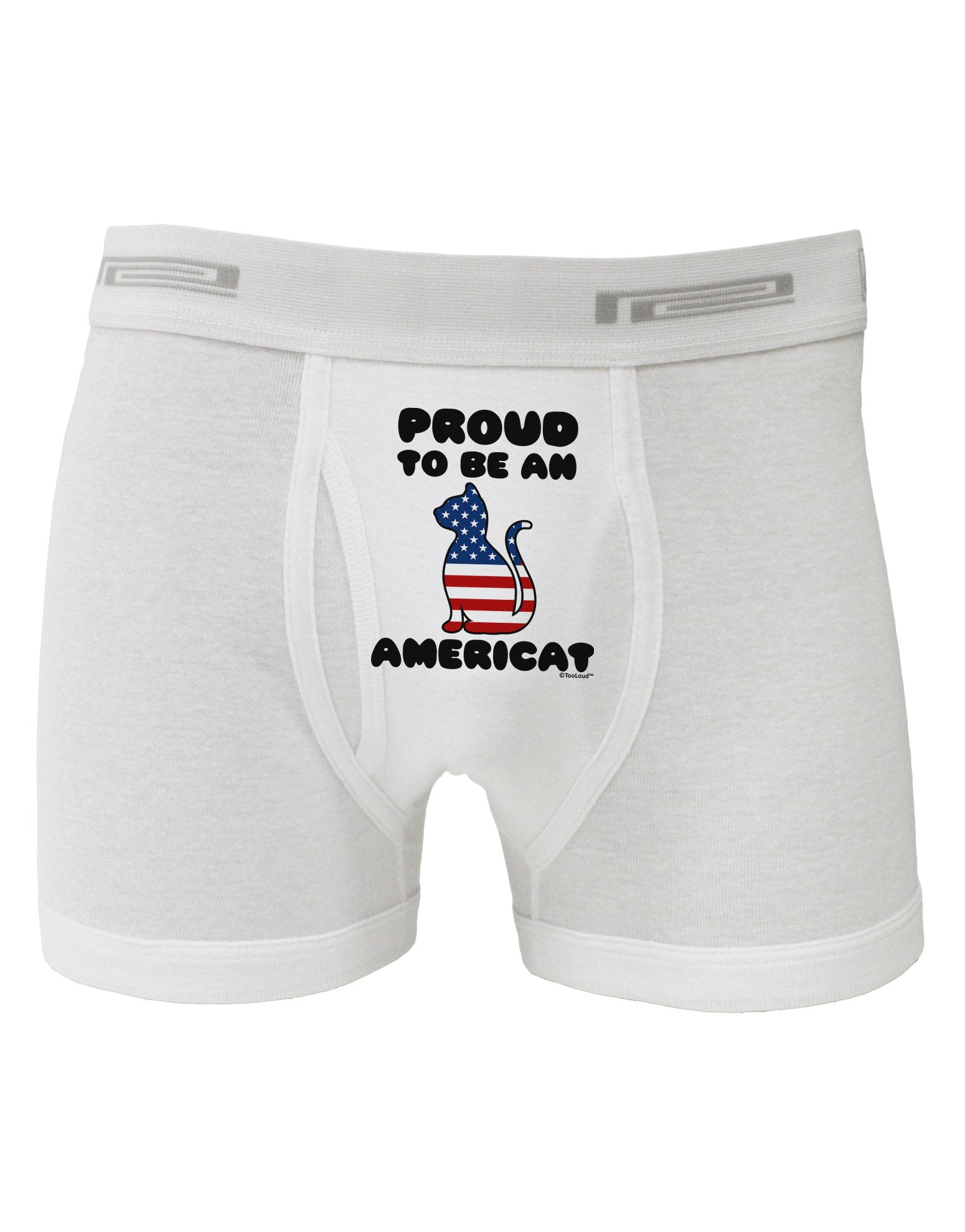 Proud to Be an Americat Boxer Briefs by TooLoud-Boxer Briefs-TooLoud-White-Small-Davson Sales