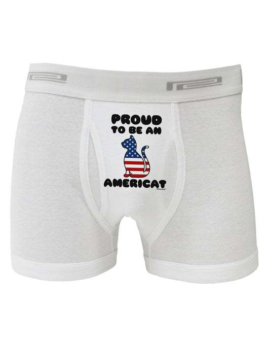 Proud to Be an Americat Boxer Briefs by TooLoud-Boxer Briefs-TooLoud-White-Small-Davson Sales