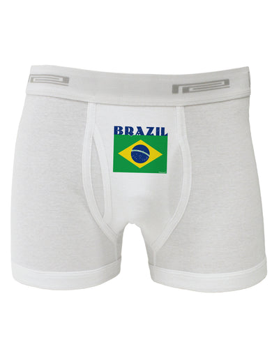 Brazil Flag Boxer Briefs-Boxer Briefs-TooLoud-White-Small-Davson Sales