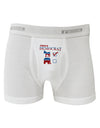 Proud Democrat Checkmark Boxer Briefs-Boxer Briefs-TooLoud-White-Small-Davson Sales