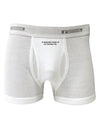 If Monsters Chase Us I'm Tripping You Boxer Briefs-Boxer Briefs-TooLoud-White-Small-Davson Sales