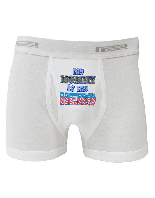 My Mommy is My Hero - Boxer Briefs by TooLoud-Boxer Briefs-TooLoud-White-Small-Davson Sales