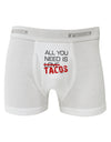 All You Need Is Tacos Boxer Briefs-Boxer Briefs-TooLoud-White-Small-Davson Sales