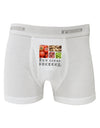 Buy Local Produce Text Boxer Briefs-Boxer Briefs-TooLoud-White-XXX-Large-Davson Sales