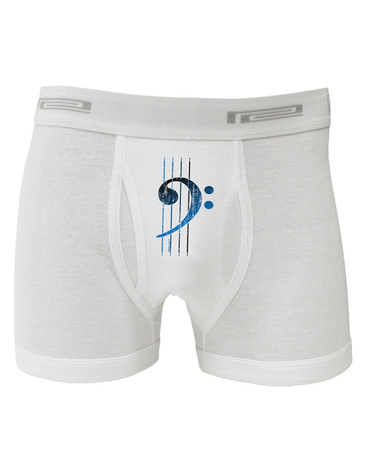 Distressed Bass Strings Boxer Briefs-Boxer Briefs-TooLoud-White-Small-Davson Sales