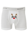 Matching Family Christmas Design - Reindeer - Mom Boxer Briefs by TooLoud-Boxer Briefs-TooLoud-White-Small-Davson Sales