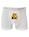 Lion Watercolor 4 Boxer Briefs-Boxer Briefs-TooLoud-White-Small-Davson Sales