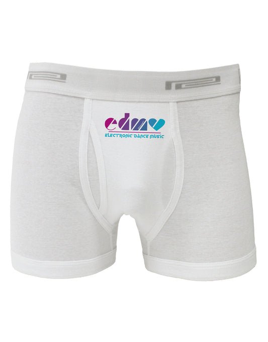 EDM Heart Boxer Briefs-Boxer Briefs-TooLoud-White-Small-Davson Sales