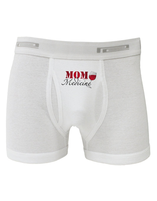 Mom Medicine Boxer Briefs-Boxer Briefs-TooLoud-White-Small-Davson Sales