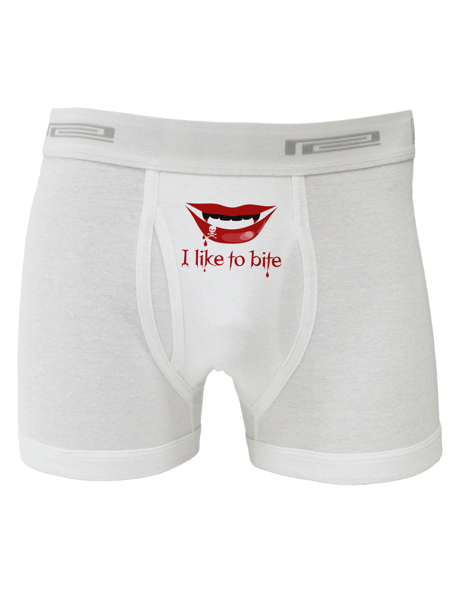 Like to Bite Boxer Briefs-Boxer Briefs-TooLoud-White-Small-Davson Sales