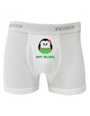 Happy Huladays Christmas Penguin - Red and Green Boxer Briefs-Boxer Briefs-TooLoud-White-Small-Davson Sales