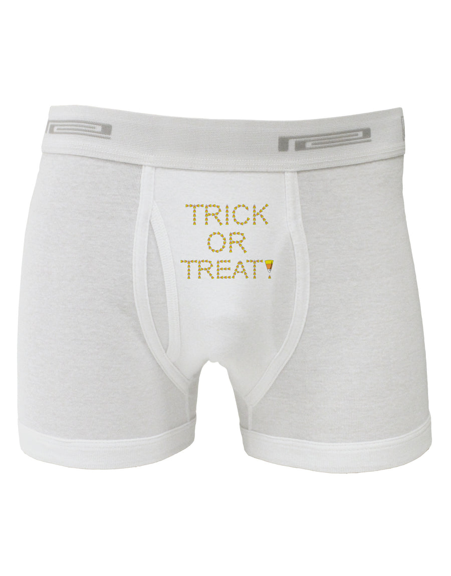 Trick or Treat Candy Corn Halloween Boxer Briefs-Boxer Briefs-TooLoud-White-Small-Davson Sales