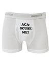 Aca-Scuse Me Boxer Briefs-Boxer Briefs-TooLoud-White-Small-Davson Sales