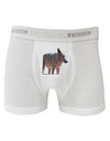 Magnificent Full White Wolf Boxer Briefs-Boxer Briefs-TooLoud-White-Small-Davson Sales