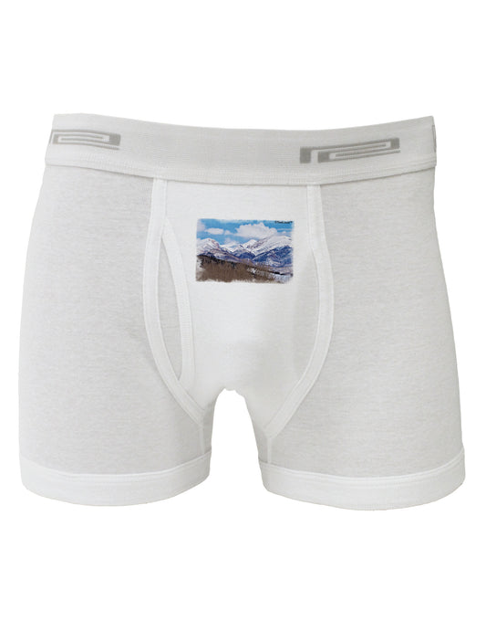 Pikes Peak Boxer Briefs-Boxer Briefs-TooLoud-White-Small-Davson Sales