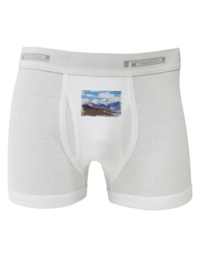 Pikes Peak Boxer Briefs-Boxer Briefs-TooLoud-White-Small-Davson Sales