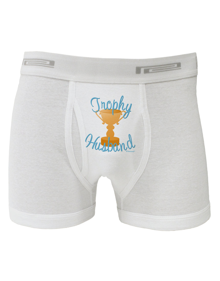 Trophy Husband Design Boxer Briefs by TooLoud-Boxer Briefs-TooLoud-White-Small-Davson Sales