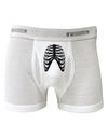 Human Skeleton Bones Ribcage Inverted Boxer Briefs-Boxer Briefs-TooLoud-White-Small-Davson Sales