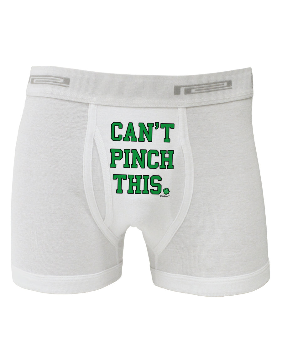 Can't Pinch This - St. Patrick's Day Boxer Briefs by TooLoud-Boxer Briefs-TooLoud-White-Small-Davson Sales