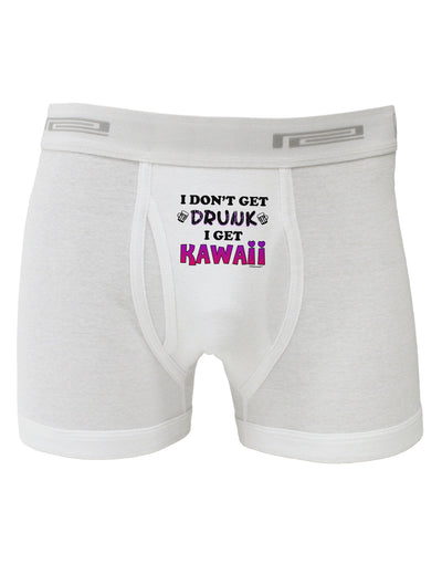 I Don't Get Drunk - Kawaii Boxer Briefs-Boxer Briefs-TooLoud-White-Small-Davson Sales