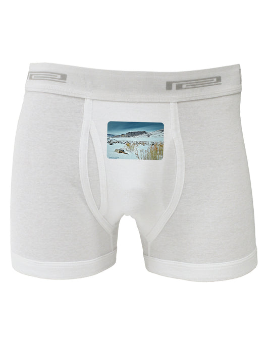 CO Snow Scene Boxer Briefs-Boxer Briefs-TooLoud-White-Small-Davson Sales