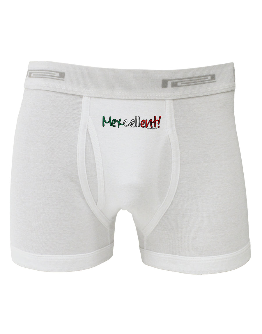 Mexcellent Flag Color - Cinco De Mayo Boxer Briefs-Boxer Briefs-TooLoud-White-Small-Davson Sales