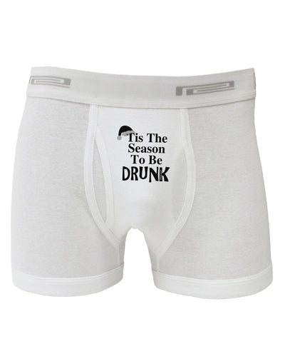 Season To Be Drunk BnW Boxer Briefs-Boxer Briefs-TooLoud-White-Small-Davson Sales