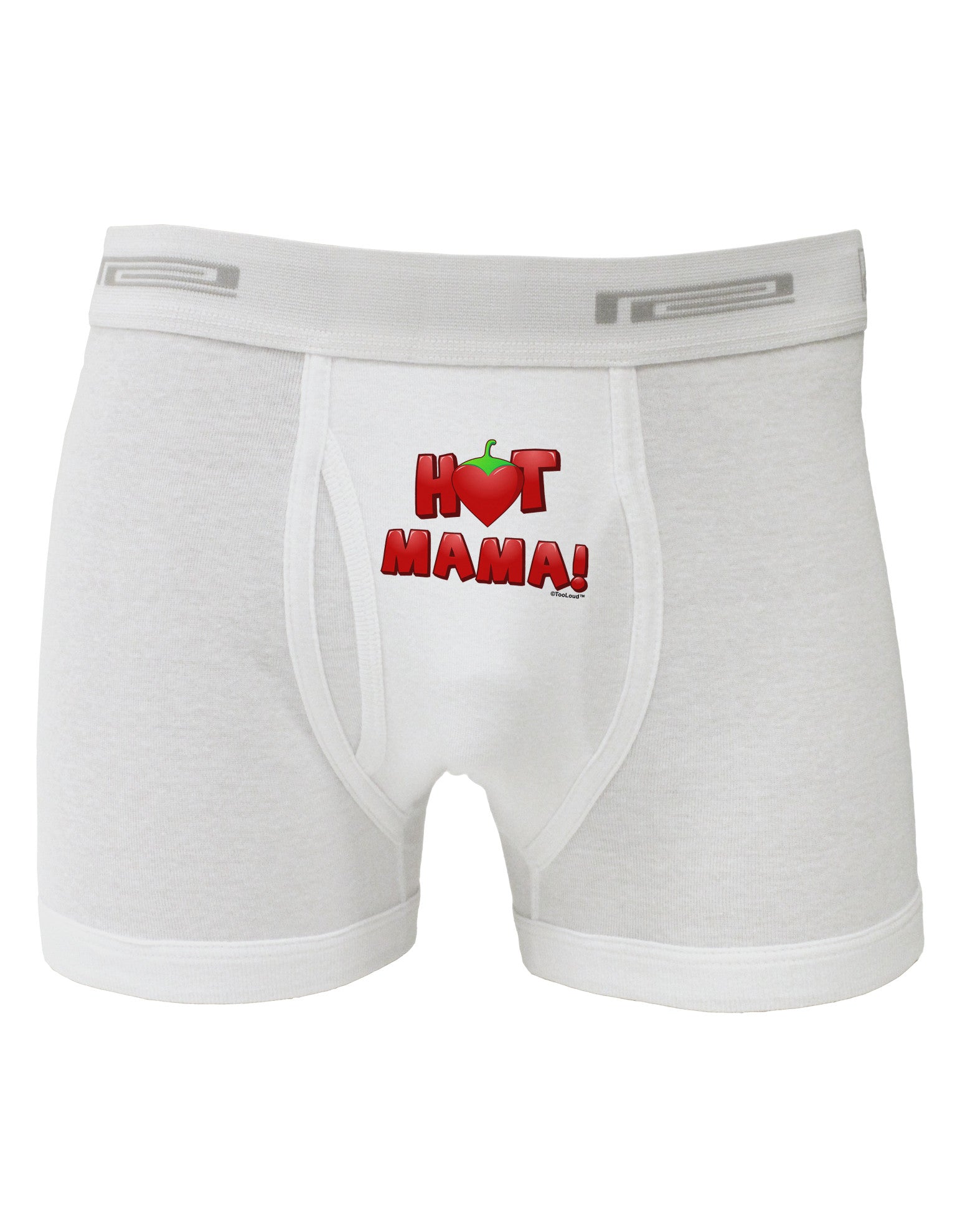 Hot Mama Chili Heart Boxer Briefs-Boxer Briefs-TooLoud-White-Small-Davson Sales