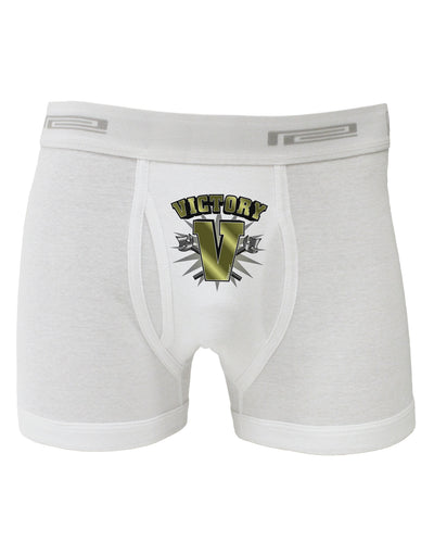 Victory V Boxer Briefs-Boxer Briefs-TooLoud-White-Small-Davson Sales