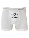 I'd Rather Be Eating Boxer Briefs-Boxer Briefs-TooLoud-White-Small-Davson Sales