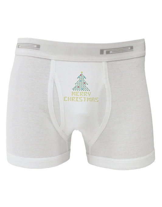 Merry Christmas Sparkles Boxer Briefs-Boxer Briefs-TooLoud-White-Small-Davson Sales