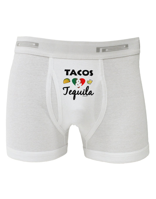 Tacos & Tequila Boxer Briefs-Boxer Briefs-TooLoud-White-Small-Davson Sales
