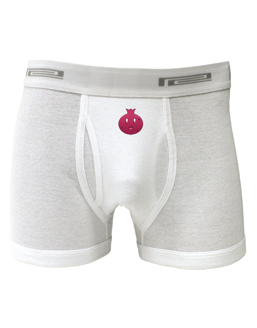 Cute Pomegranate Boxer Briefs-Boxer Briefs-TooLoud-White-Small-Davson Sales