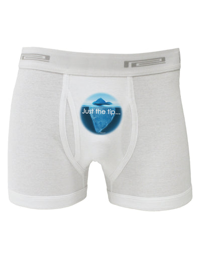 Iceberg Just the Tip Boxer Briefs-Boxer Briefs-TooLoud-White-Small-Davson Sales