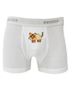 Cute Taco Tiger Boxer Briefs-Boxer Briefs-TooLoud-White-Small-Davson Sales