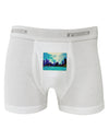 Chicago Skyline Watercolor Boxer Briefs-Boxer Briefs-TooLoud-White-Small-Davson Sales